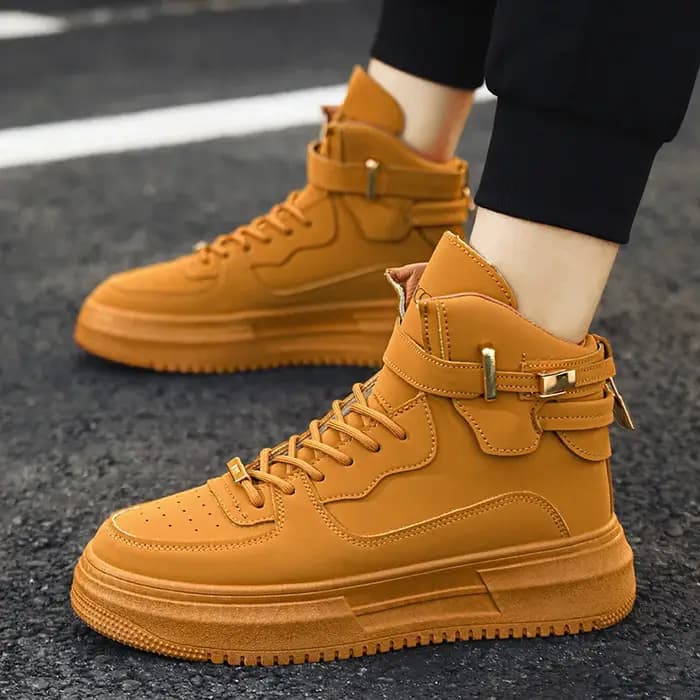 Mode chaude marron baskets hommes 2024 concepteur