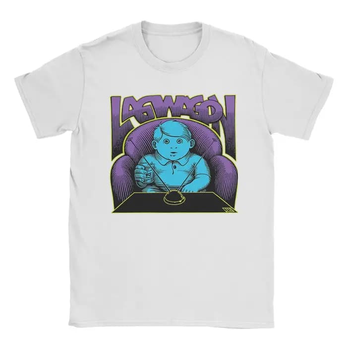 Lagwagon Best est un t-shirt punk américain pour hommes, t-shirt vintage 100% coton, col rond, manch