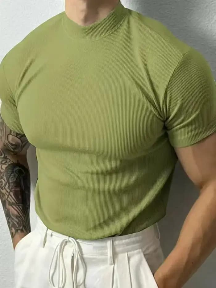 2026 Nouveau T-shirt de sport de loisirs Hommes vêtements