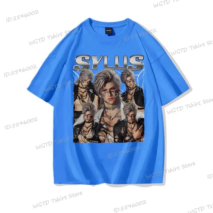 Sylus Love and Deepspace T-Shirt en coton Vintage Streetwear femmes hommes vêtements Harajuku Y2k