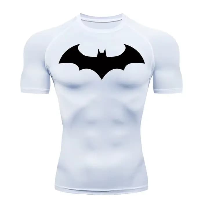 Chemises de Compression graphiques chauve-souris pour hommes