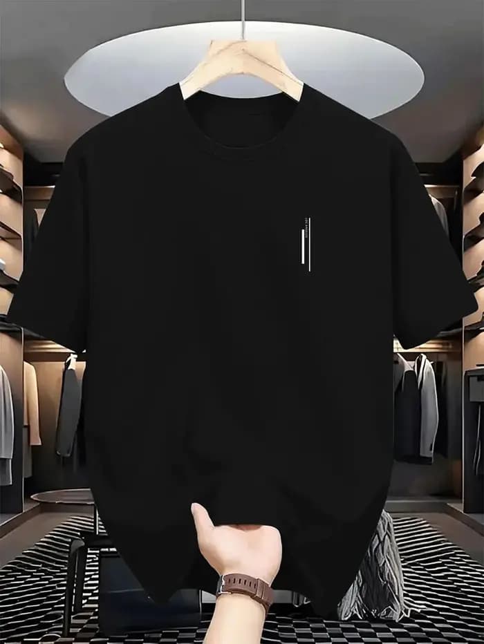T-shirt à col rond pour homme