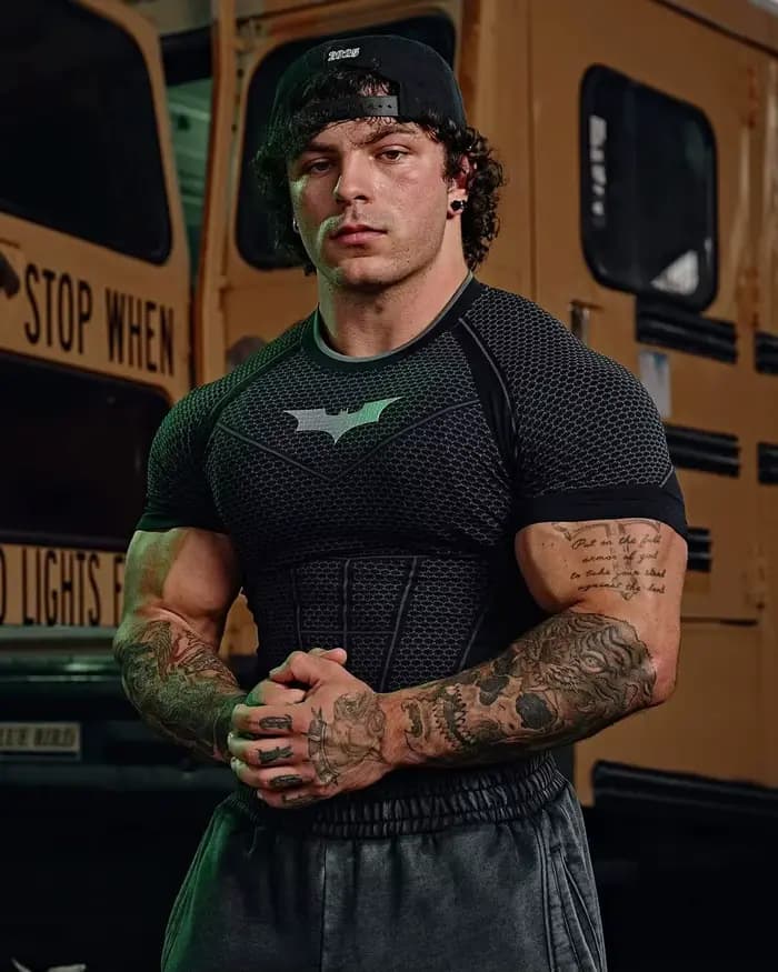 Été nouveau T-shirt serré pour hommes survêtement YA sport Fitness sensation de glace ajustement