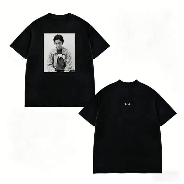 T-shirt unisexe en coton pour hommes et femmes, surdimensionné, Y2k, pour fans, avec photo de l'albu