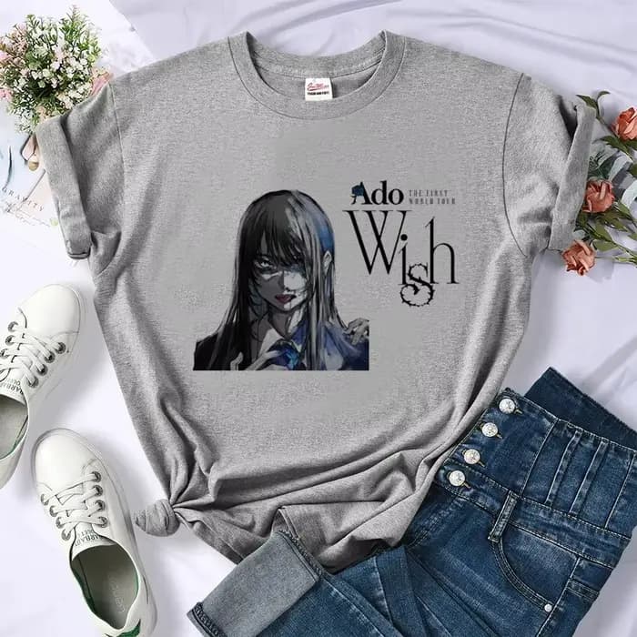 Ado t-shirts femmes anime t-shirt femme anime y2k streetwear vêtements