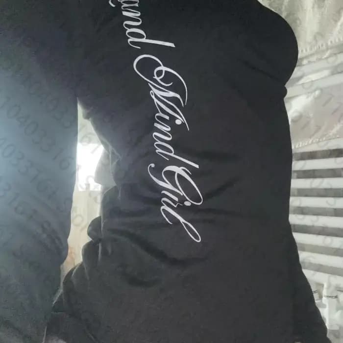 T-shirt manches longues femme Y2K Streetwear Vintage Harajuku gothique Hip Hop Emo fille lettre grap