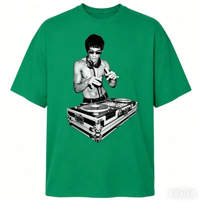 T-shirt DJ Lee inspiré de Bruce