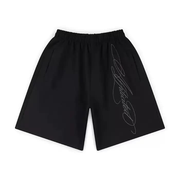 Shorts pour hommes Streetwear Rétro Américain Hip Hop Graffiti Lettres Ample Sport Jogging Été Décontracté Basketball