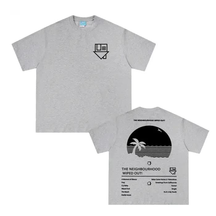 Le quartier T-Shirt Hip Hop graphique pour hommes
