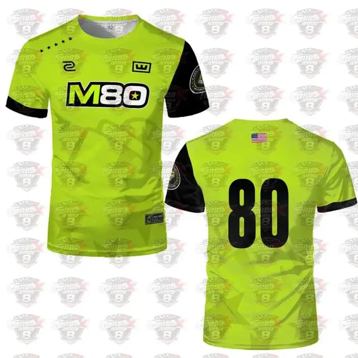 Nouveau Maillot d'Équipe d'Esports M80 2026 - T-shirt d'Entraînement Pro League CS2