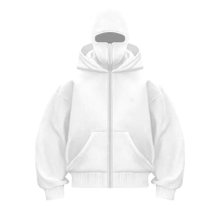 Sweat-shirt à capuche et fermeture éclair pour hommes et femmes