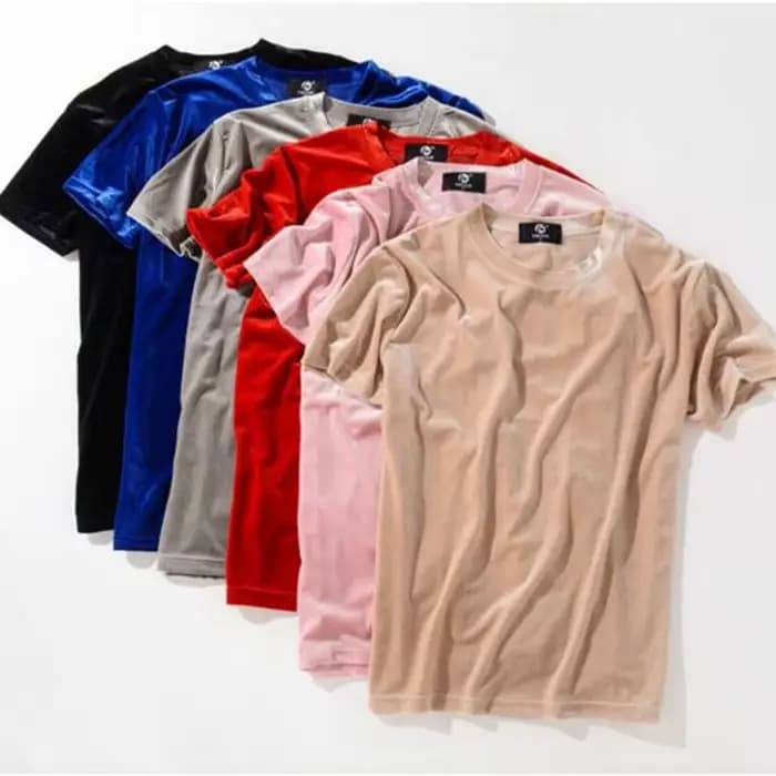 Nouveau T-shirt en velours pour homme été 2026 – Doux