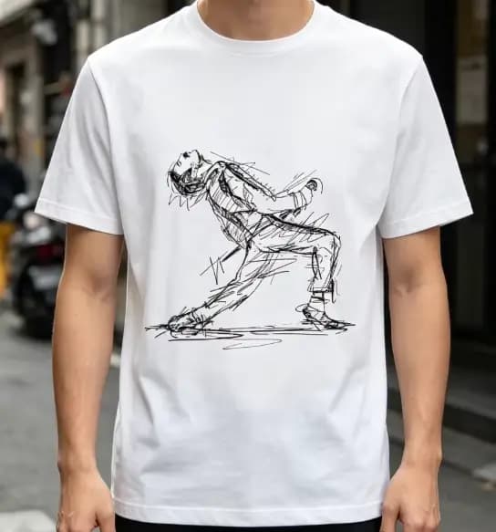 Freddie Mercury Queen Rock T-shirt pour hommes