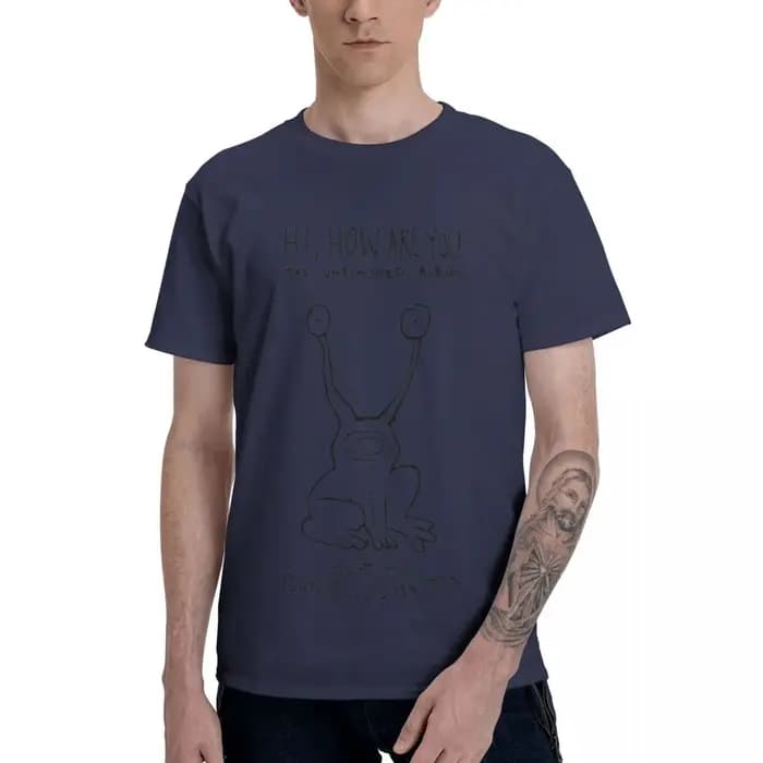 Mode salut, comment vous êtes T-shirt pur coton col rond manches courtes haute qualité imprimé taille européenne XS-5XL t-shirts