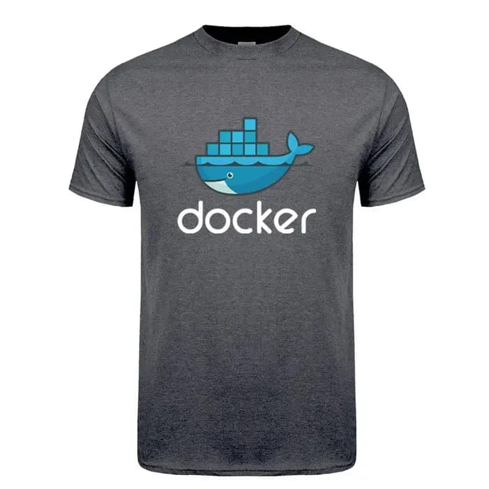Docker-T-shirt manches courtes pour homme