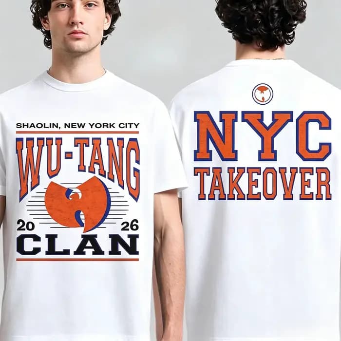 T-shirt graphique Wu-Tang Clan NYC Takeover
