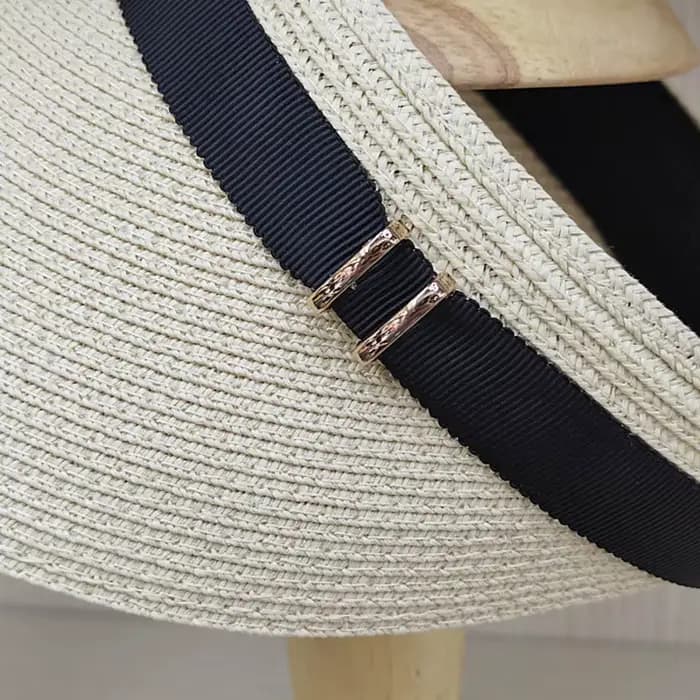 Casquette pare-soleil d'été à large bord pour femme