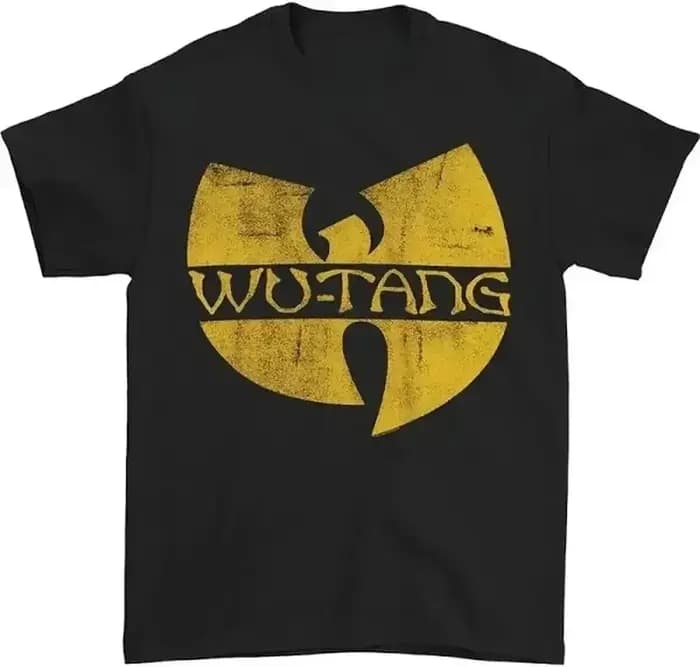 T-shirt décontracté Wu-Tang Clan rétro des années 90