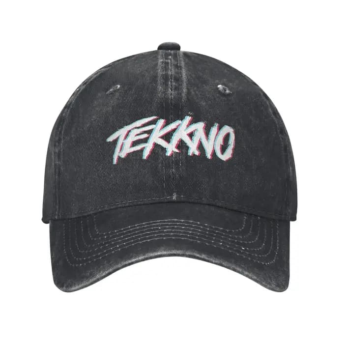 Électrique Callboy Tekkno hommes femmes casquette de Baseball musique allemande en détresse Denim lavé chapeaux casquette été réglable Snapback chapeau