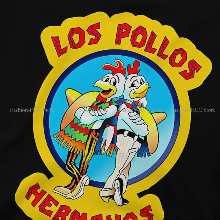 T-shirt en pur coton imprimé Los Pollos Hermanos pour homme