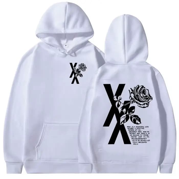 Rappeur Mgk Lost Tour 2025 sweat à capuche imprimé hommes femmes décontracté automne/hiver mode