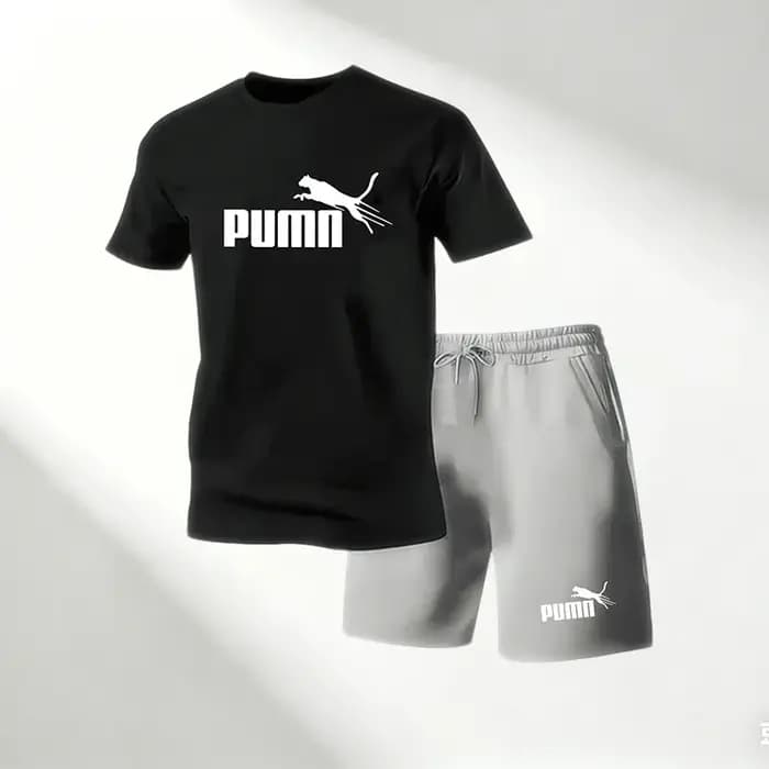 Offre Spéciale 2026 – Ensemble T-shirt et Short de Sport pour Homme