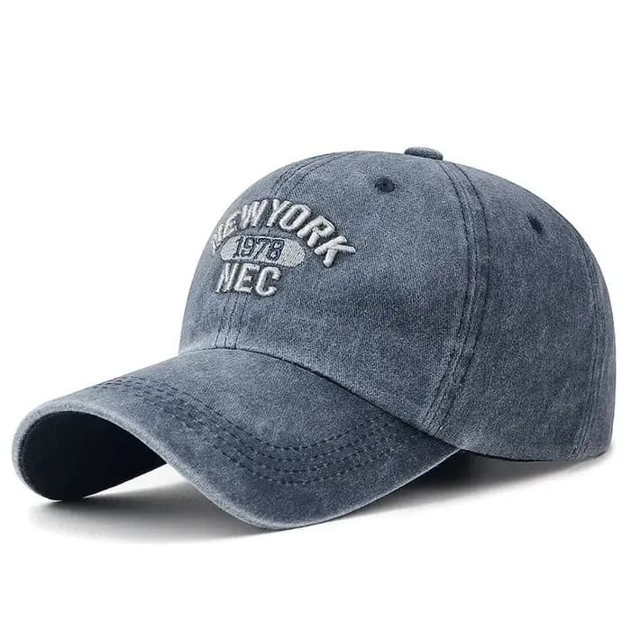 Casquette de Baseball coréenne en coton délavé
