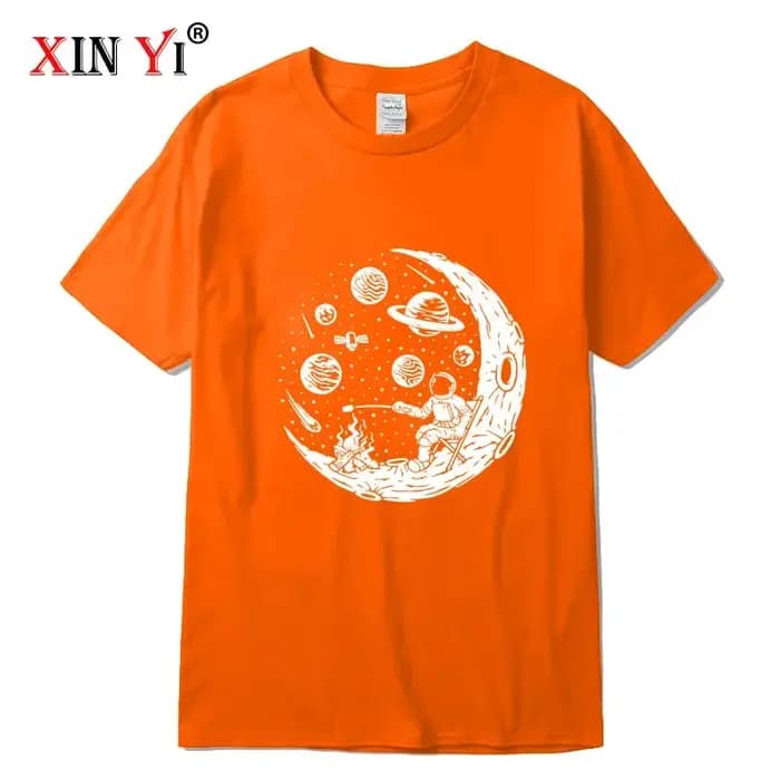 T-shirt pour homme en coton mélangé de haute qualité