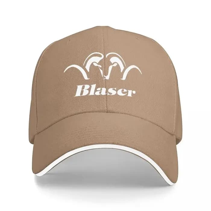 Casquette de baseball Blaser Ram Logo noire avec broderie blanche