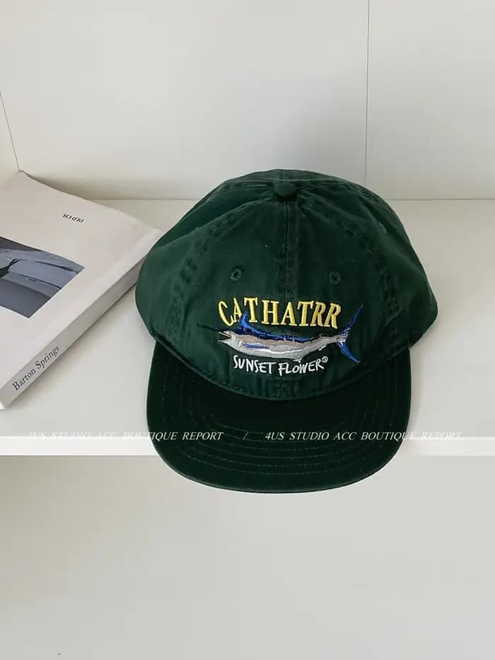 Casquette à bords plats de marque Tide pour femmes