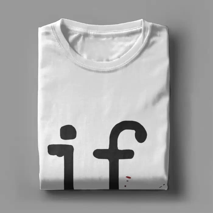 Hommes sans esprit auto-indulgence si T-Shirts 100% coton vêtements Vintage à manches courtes col rond t-shirt grande