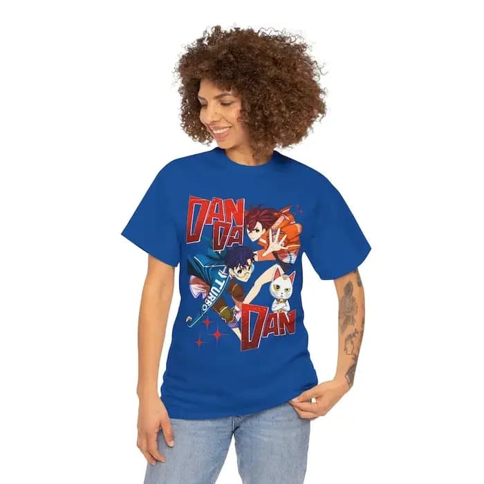 Dandadan Anime T-Shirt à la mode japonais Streetwear graphique