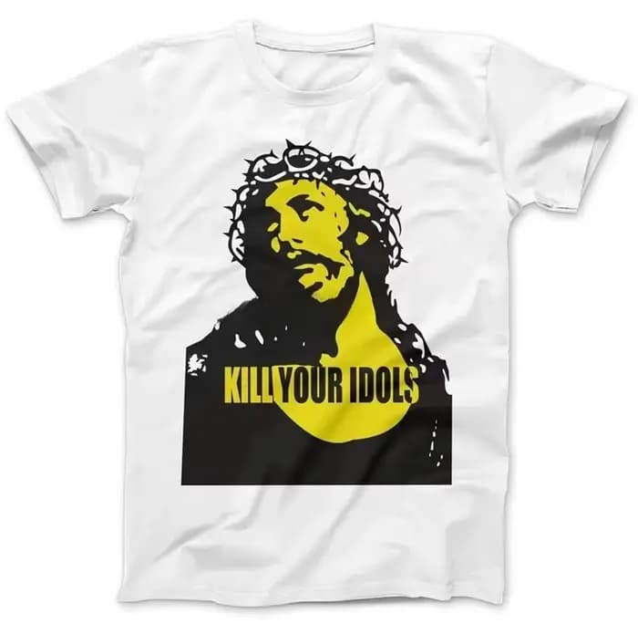 T-shirt unisexe 2026 Kill Your Idols As Worn By Axl Rose en coton premium 100% – Nouveau modèle drôl