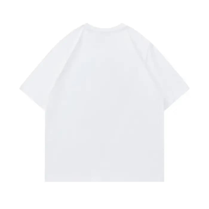 T-shirt à motif Streetwear pour hommes-T-shirt ample et décontracté avec lettres audacieuses imprimées