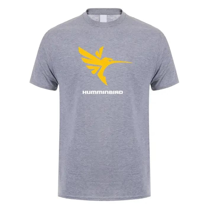 Humminbird t-shirt hommes femmes à manches courtes coton T-shirts été