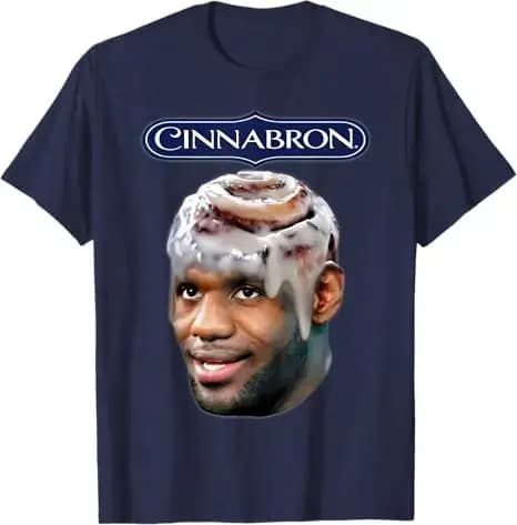 Cinnabron Meme T-Shirt drôle mode homme vêtements de rue à manches courtes disant