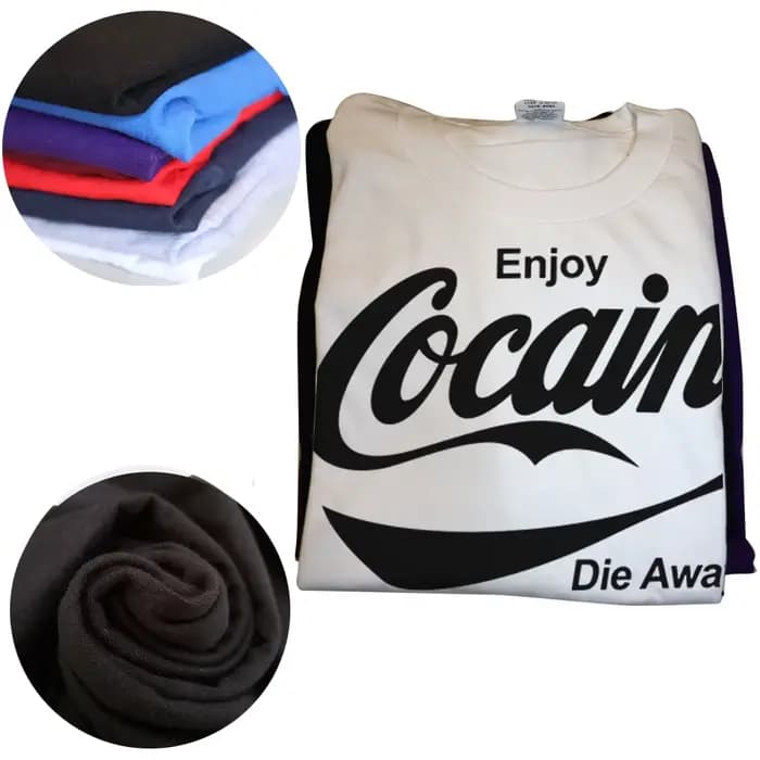 T-shirt à Manches Courtes en Coton