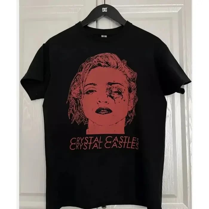 T-shirt Crystal Castle Madonna Tour pour hommes