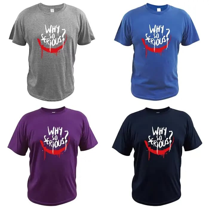 Joker – t-shirt manches courtes noir