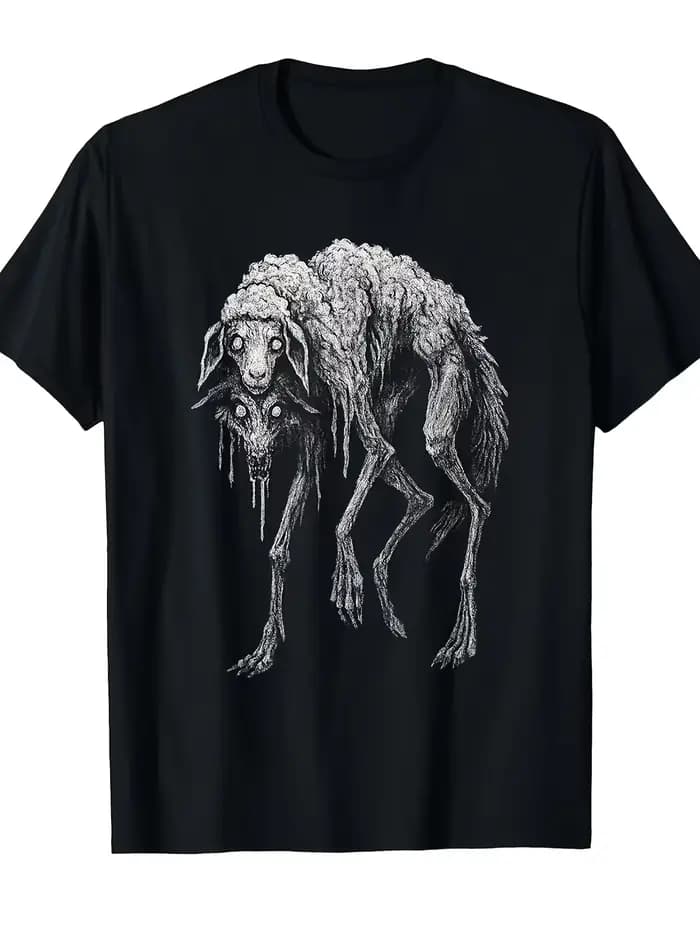 T-shirt gothique pour hommes
