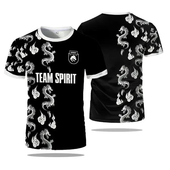 Nouveau esprit d'équipe maillots mode T-Shirt jeu Esports joueur uniformes compétition hommes