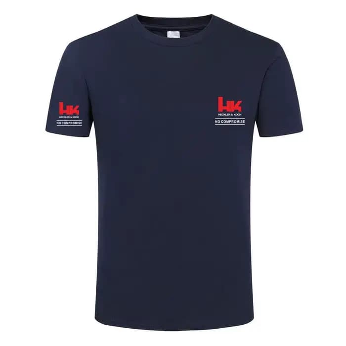 HRovler Koch Ian Logo T-shirt de tir en plein air pour hommes et femmes