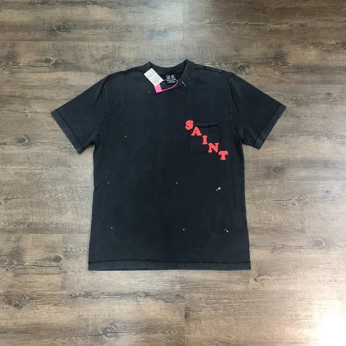 SAINT OF MICHAEL 1:1 mode Streetwear qualité hauts décontracté surdimensionné t-shirt 100% coton amp