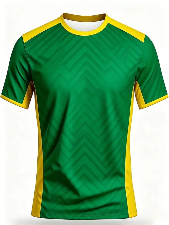 Nouveaux maillots de football brésiliens pour hommes