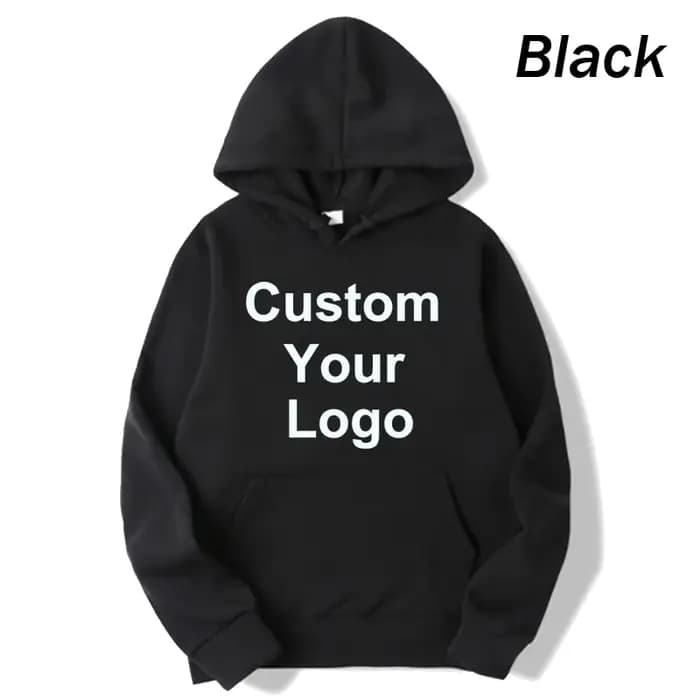 Sweat à capuche personnalisé avec votre logo pour hommes et femmes