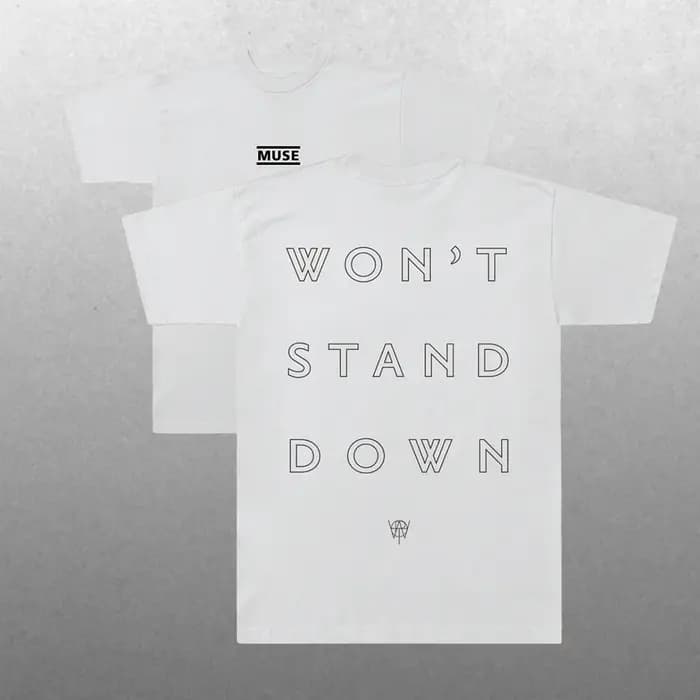Nouvel album de la groupe Muse 2026. T-shirt en coton pour homme