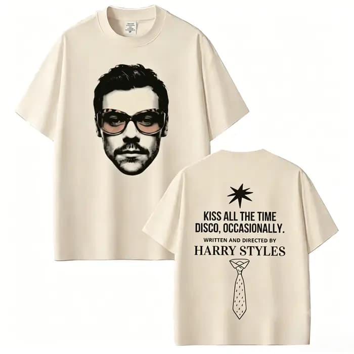 Harry Styles Kiss All the Time. T-shirt Disco