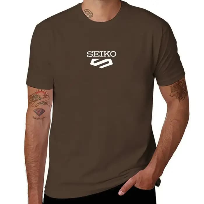 SeATM-T-Shirt graphique pour hommes