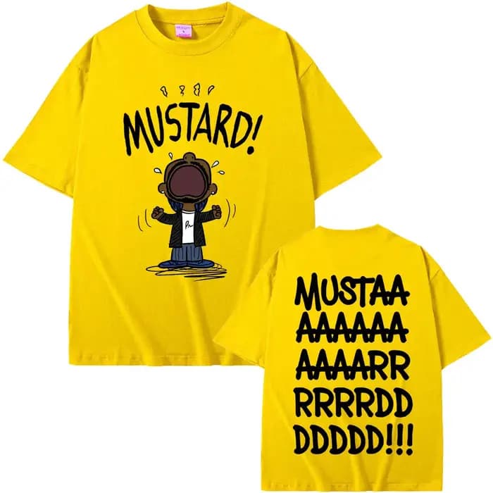 Rappeur Kendrick Lamar pas comme nous moutarde drôle impression T-shirts hommes femmes Hip Hop musique populaire T-shirt