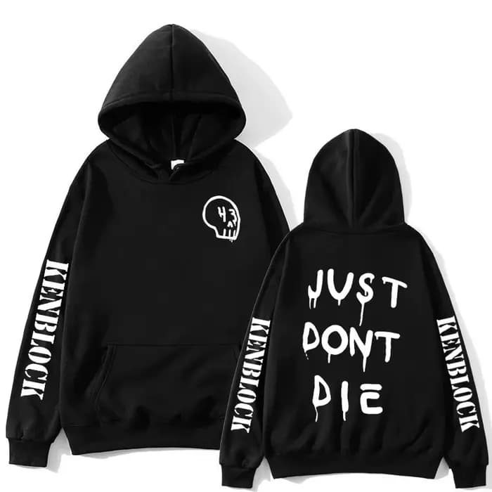 Just ne Die 43 Ken Block – sweat à capuche imprimé pour hommes et femmes, Streetwear, décontracté, P